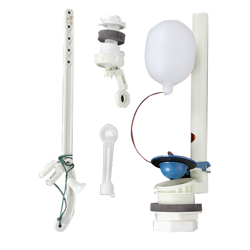 ABS kézzel húzható öblítő tartály úszó szelep, magas falra szerelt WC-hez