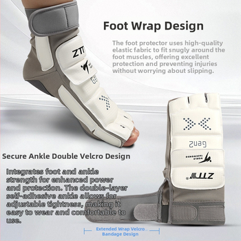 Ztty Протектори за ръце и крака за таеквондо с дланова защита – полиестерно влакно, универсална употреба, за тренировки таеквондо