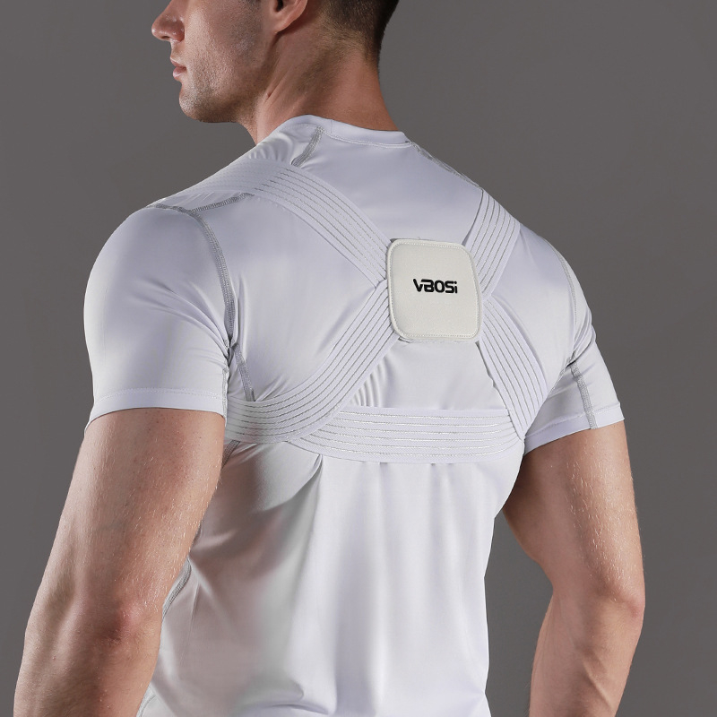 VBOSI Ζώνη Διόρθωσης Στάσης για Ενήλικες – Ρυθμιζόμενη Υποστήριξη Πλάτης, Πολυεστερικό Ίνα, Προστασία Ωμών