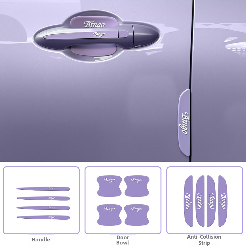Ochranný film na klučku dverí auta pre Sm-Wuling Bingo – proti škrabaniu, dekoratívny, ochrana laku