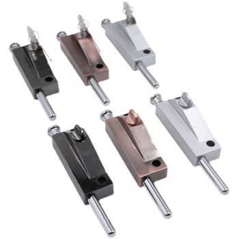 Forgóajtó zár keret ajtókhoz, alumínium ötvözet, spray bevonat, modern egyszerű stílus