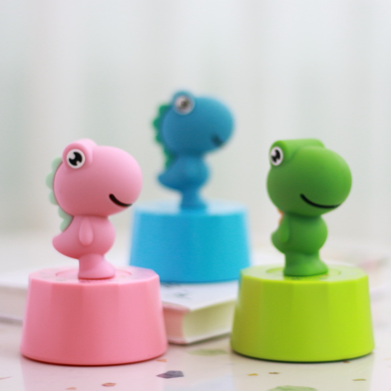 Dino tajmer odbrojavanja za djecu s digitalnim zaslonom, mehanički pogon, alarm, ABS kućište