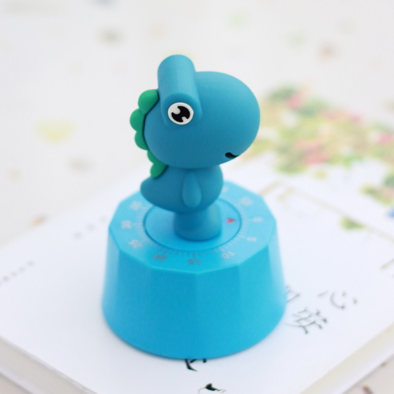 Dino tajmer odbrojavanja za djecu s digitalnim zaslonom, mehanički pogon, alarm, ABS kućište