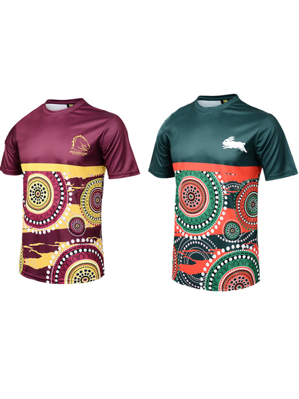 Мъжка ръгби риза с къс ръкав, райе, памучна материя със 30% полиестер, за лято