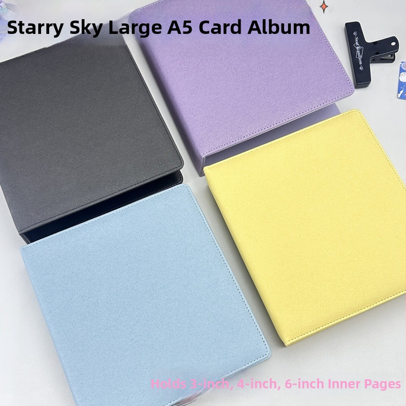 Fotoalbum s PU povrchom, voľno-listový typ viazania (binder), pre obyčajné fotografie, možnosti strán: 0/25/50.