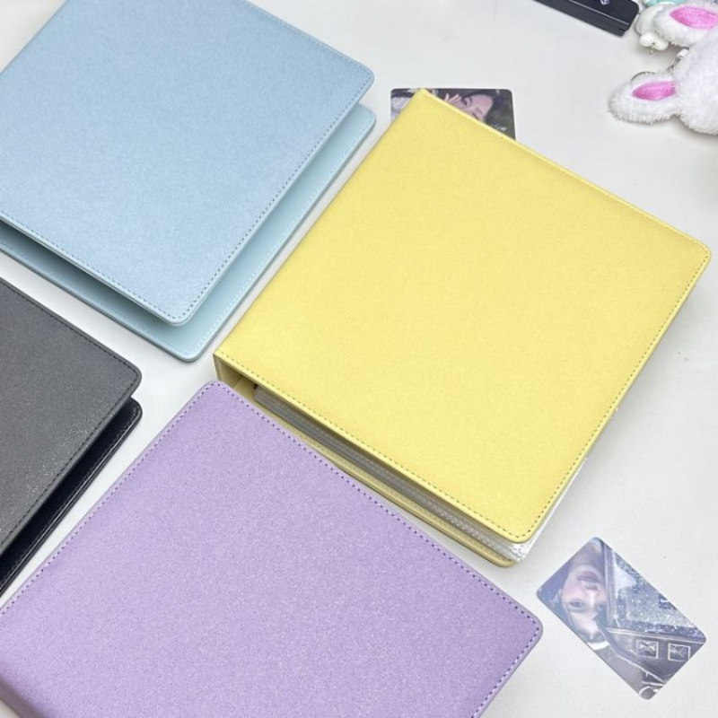 PU-korlátú fotóalbum, kötés binderrel, laza oldalas stílusban, hagyományos fényképekhez, oldal opciók: 0/25/50.