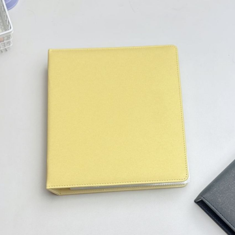 PU-korlátú fotóalbum, kötés binderrel, laza oldalas stílusban, hagyományos fényképekhez, oldal opciók: 0/25/50.