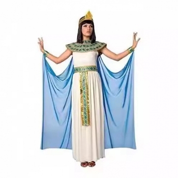 Cosplay kostim Kleopatre za scenske nastupe, ženski, poliester; glavni materijal 80–90% poliester, drugi materijal 70–80% poliester, proljeće 2025