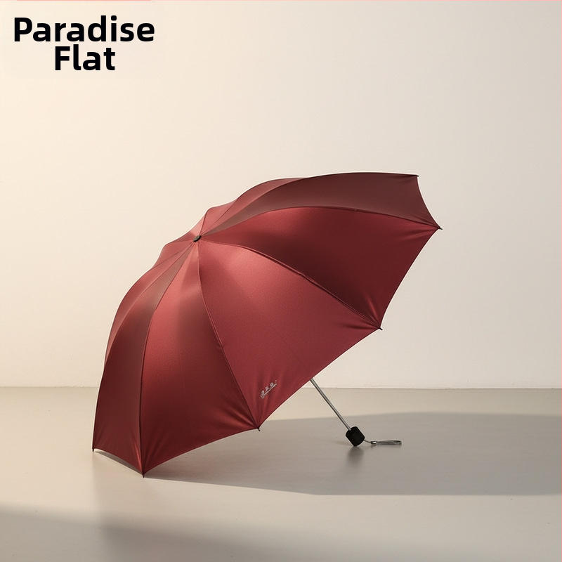 Paradise kišobran za kišu i sunce, poslovni dvostruki kišobran s otiskom logotipa, debeli i uvećani, s 10 rebara