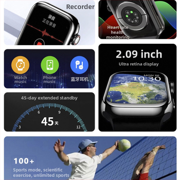Pametni sat s 100+ sportskih načina, praćenje otkucaja srca i zasićenosti kisikom, praćenje sna, lokalno reproduciranje glazbe i Bluetooth pozivi