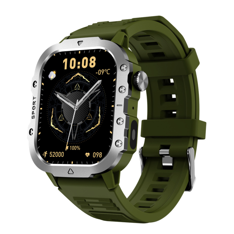 Himacom H11 Smartwatch s LED lampom, Bluetooth pozivi, praćenje otkucaja srca i sna, brojanje koraka, Android kompatibilan