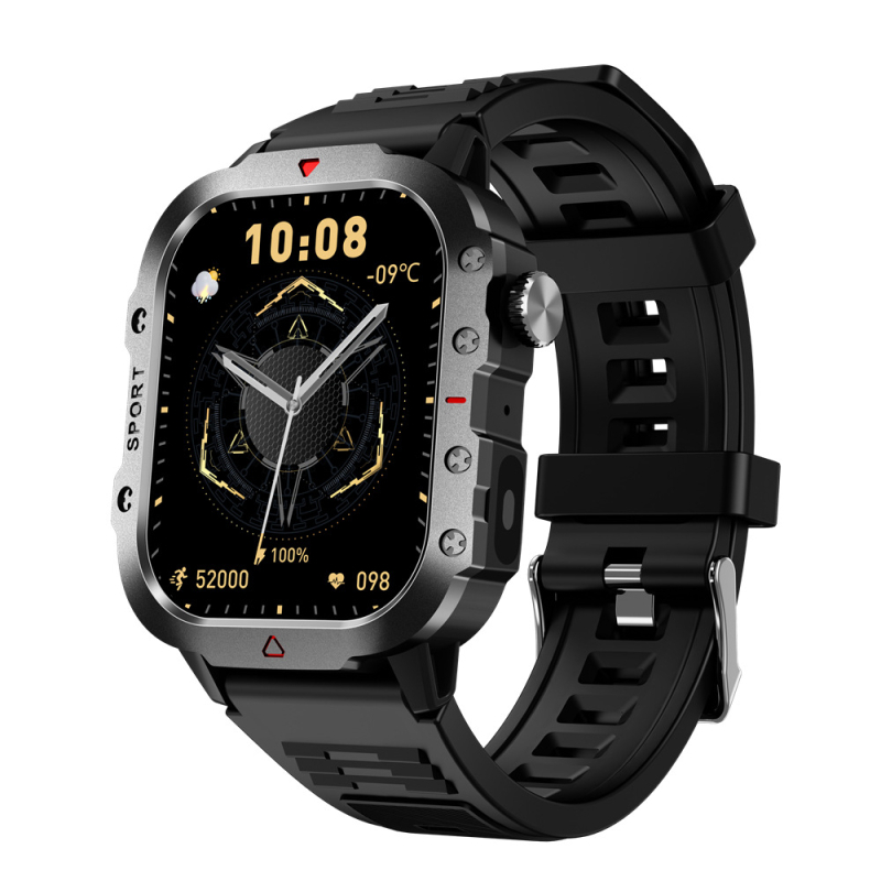 Himacom H11 Smartwatch s LED lampom, Bluetooth pozivi, praćenje otkucaja srca i sna, brojanje koraka, Android kompatibilan