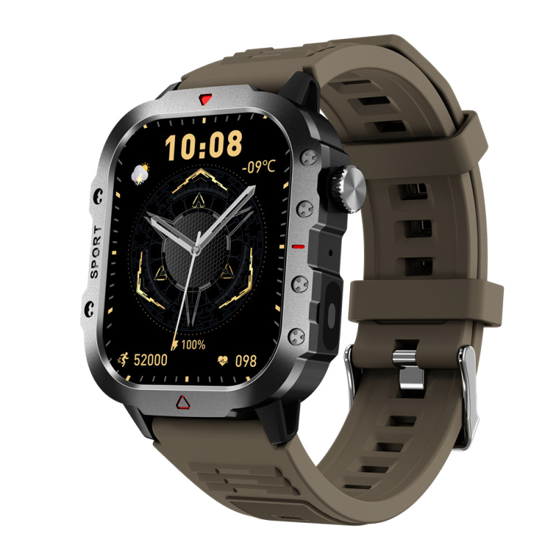 Himacom H11 Smartwatch s LED lampom, Bluetooth pozivi, praćenje otkucaja srca i sna, brojanje koraka, Android kompatibilan