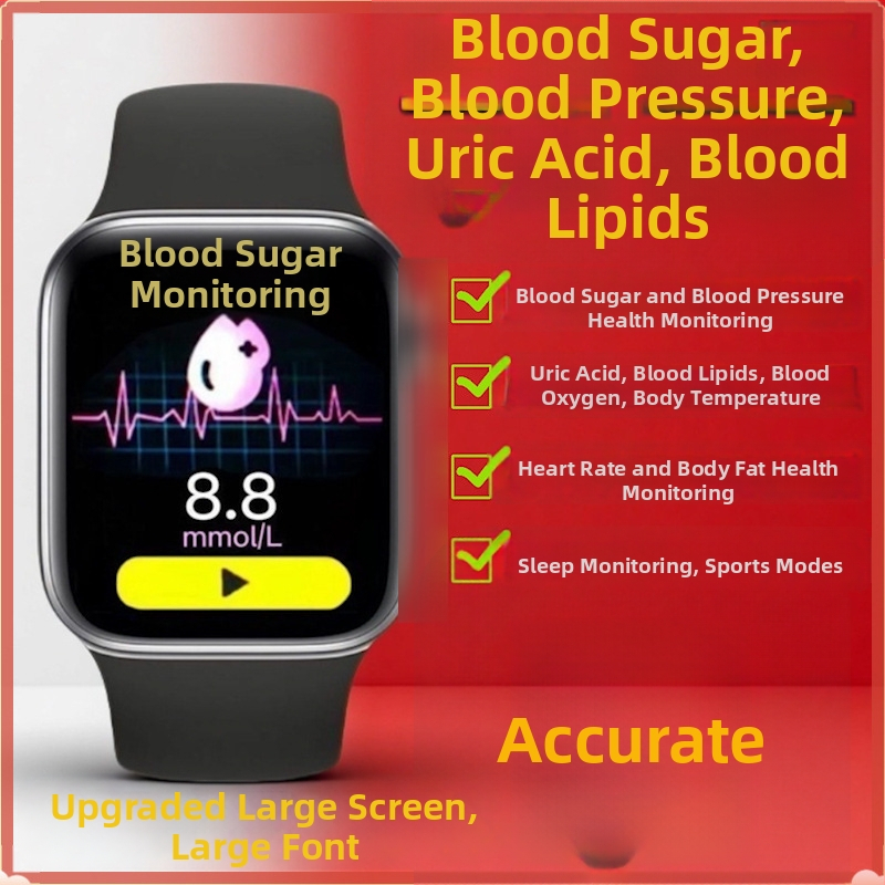 Chytré hodinky s monitorovaním srdcového tepu, meraním krvného tlaku, saturácie kyslíkom, sledovaním spánku a Bluetooth hovorov