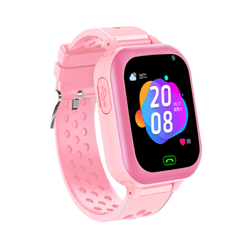 Detské inteligentné hodinky s SOS lokalizáciou a videohovorom — vodotesné, 400mAh batéria, silikónový remienok, slot SIM karty, dosah 5 m