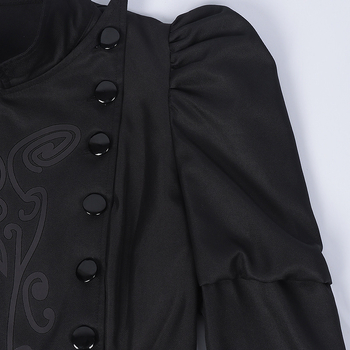 Cosplay haljina s dugim rukavima - unisex, jacquard poliester 80-90%, dramsko predstavljanje, proljeće 2024