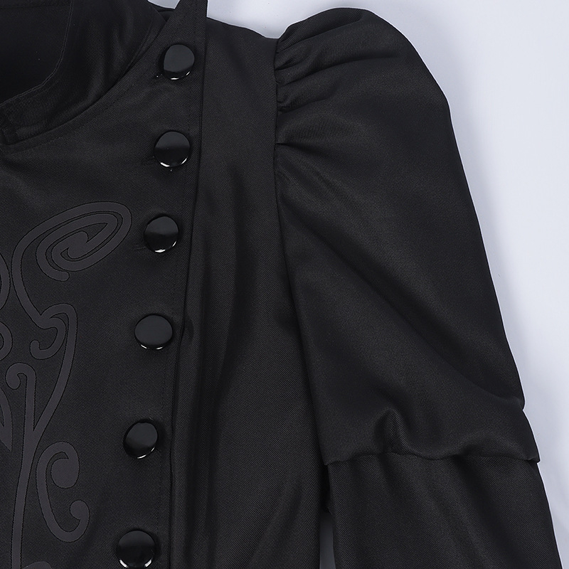Cosplay haljina s dugim rukavima - unisex, jacquard poliester 80-90%, dramsko predstavljanje, proljeće 2024