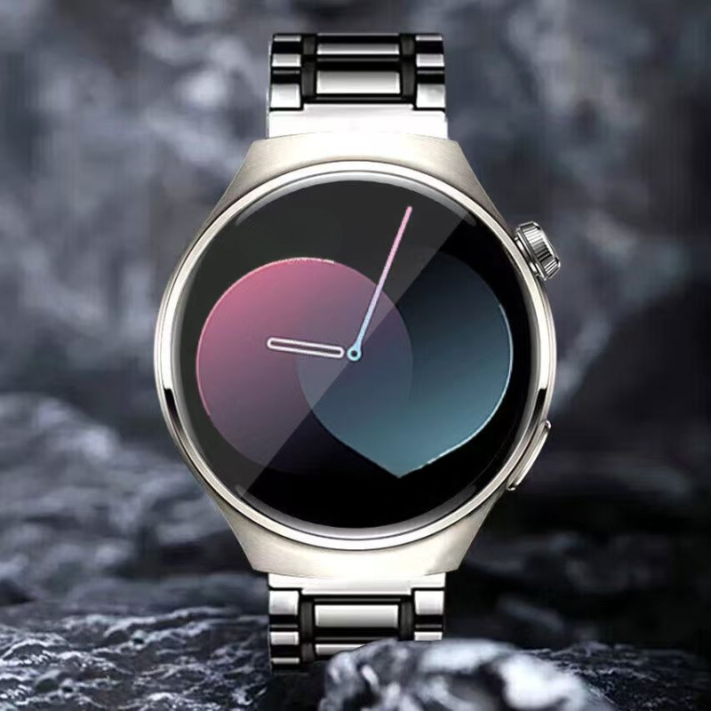 Okosóra nem invazív vércukor, vérnyomás, pulzus, vér oxigén-szint és húgysav monitorozással (Bluetooth hívások, NFC, 7-14 napos akkumulátor)