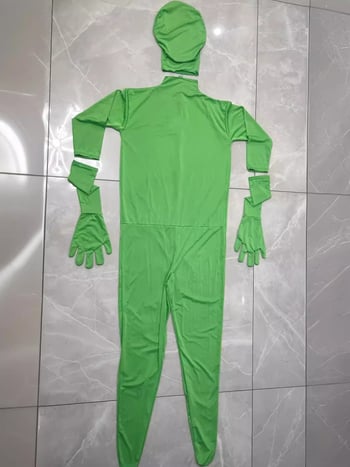 Halloween dvodijelni nevidljivi ninja kostim za scenu i film