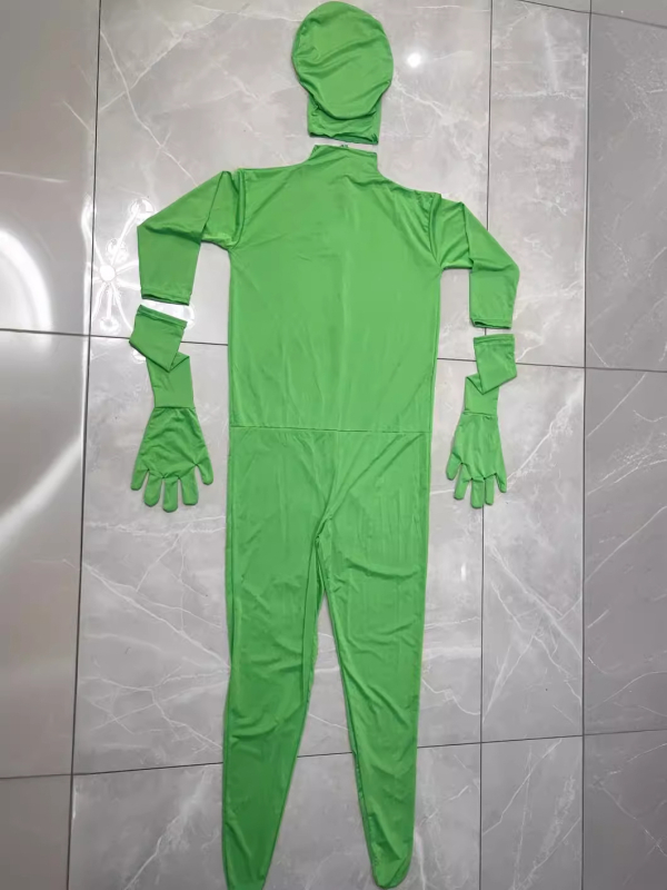Halloween dvodijelni nevidljivi ninja kostim za scenu i film