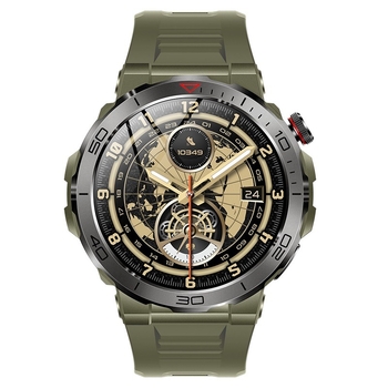 MK68 Ceas Inteligent | Ecran AMOLED 1,43 inch, autonomie baterie 7–14 zile | Monitorizare sănătate: ritm cardiac, tensiune arterială, oxigen în sânge | Monitorizare somn și pedometru | Busolă încorporată și apeluri Bluetooth