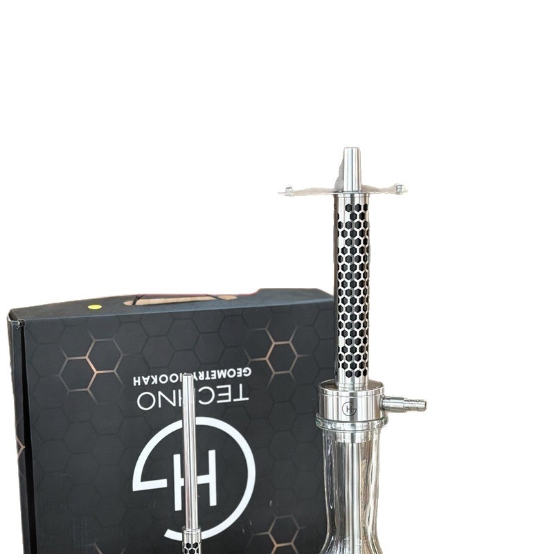 Set šisha od nehrđajućeg čelika, 6-dijelni, prilagodljiv, Hemu smoking set
