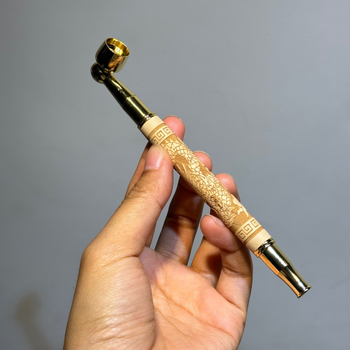 Bong od mahagonija, dvostruka namjena, s odvojivim filtracijskim kruženjem, perivo, moderni minimalistički stil, 1 kom