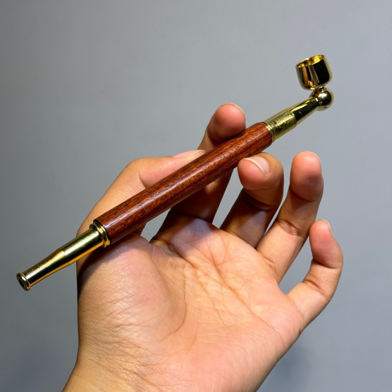 Bong od mahagonija, dvostruka namjena, s odvojivim filtracijskim kruženjem, perivo, moderni minimalistički stil, 1 kom