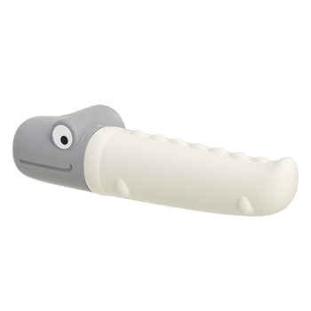 Silikonski zaštitni poklopac za ručicu vrata — nevidljivi amortizer udara, antistatičan, Crocodile model, zidna montaža CT-01, Shield Daddy branda