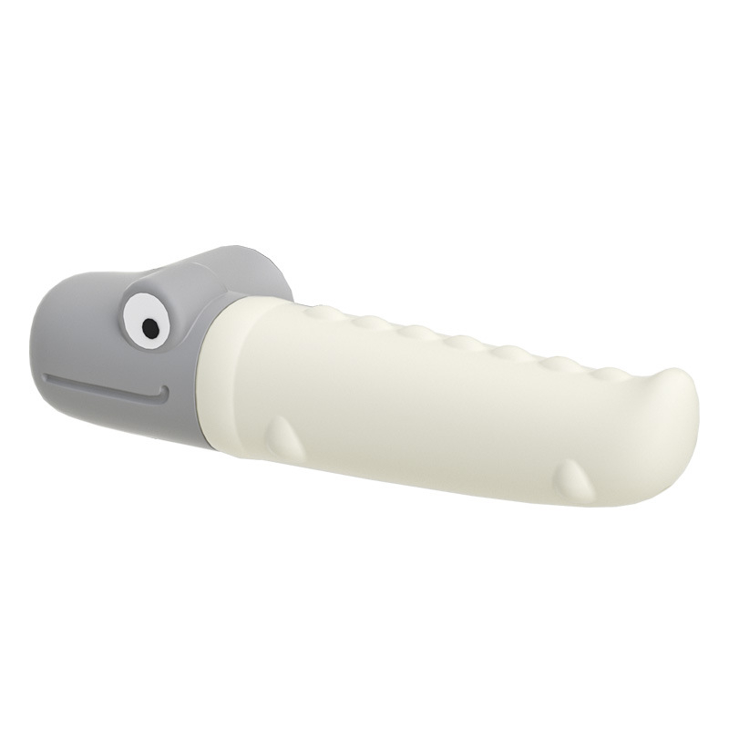 Silikonski zaštitni poklopac za ručicu vrata — nevidljivi amortizer udara, antistatičan, Crocodile model, zidna montaža CT-01, Shield Daddy branda