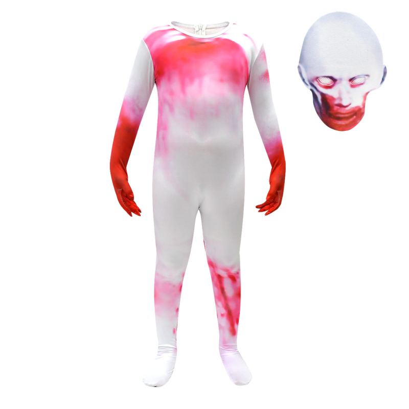 Dječji Halloween cosplay kostim, uski kroj, horor tema za izvedbe, acetat vlakno 65%