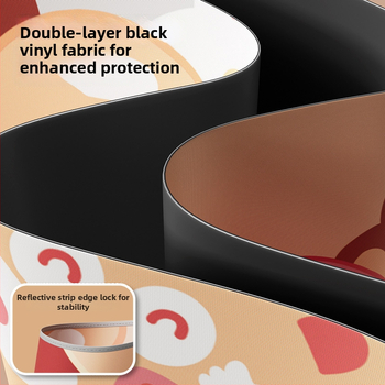 Mu Meng Παιδική ομπρέλα για σχολείο – διπλού στρώματος, για ήλιο και βροχή, 6 ακτίνες αλουμινίου με λαβή, EVA σωλήνας, καρτούν στυλ, μακριά λαβή