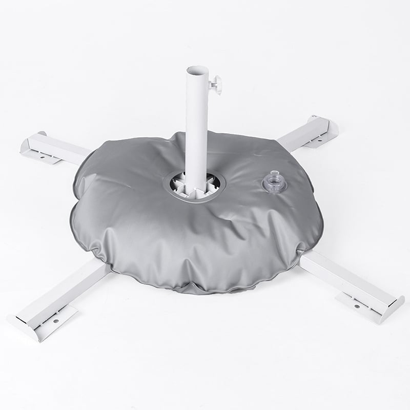Veliki vanjski suncobran s sklopivom metalnom križnom bazom, ručno otvaranje i zatvaranje, ispis logotipa, prilagodba, težina 1,3 kg