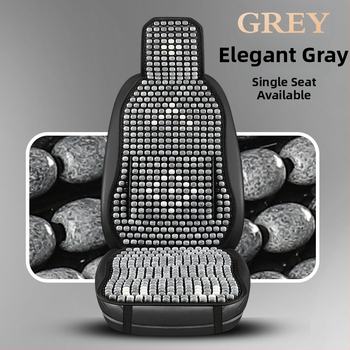 Autosedačová podložka s drevenými korálkami a bedrovou oporou, priedušná letná podložka (Materiál: voňavé drevo; Pôvod: Heilongjiang; Špecifikácia: Všeobecná)