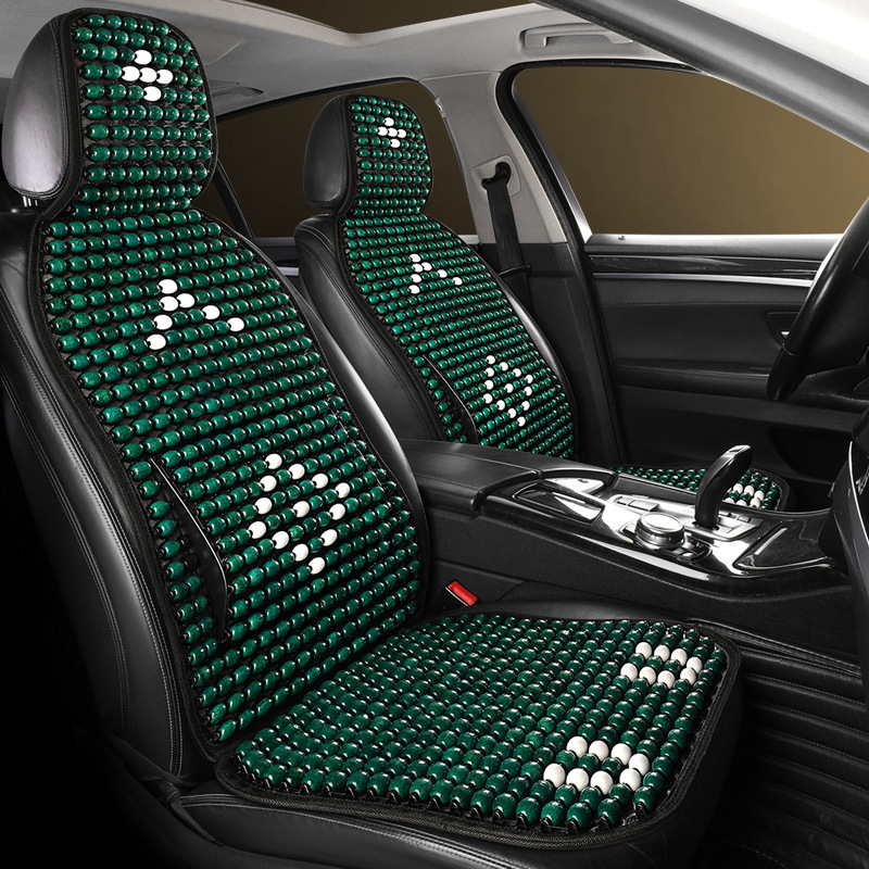 Μαξιλάρι καθίσματος αυτοκινήτου με ξύλινες χάντρες και στήριξη μέσης, αναπνεύσιμο καλοκαιρινό χαλάκι (Υλικό: αρωματικό ξύλο; Προέλευση: Heilongjiang; Προδιαγραφή: Γενική)