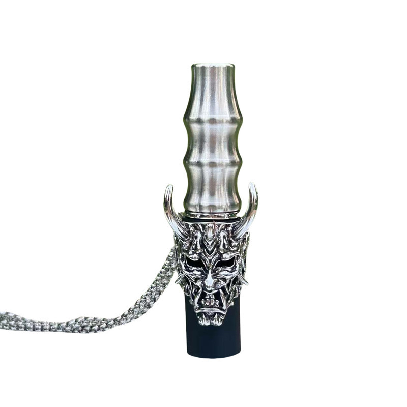 Alfaheh usnik za vodenu lulu od silikona i aluminijske legure, s užetom za kačenje