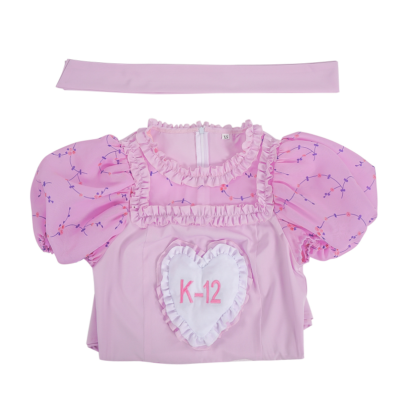 Cosplay haljina za K-12 Ghost School za igre i animacije – COS marka, poliester s elastanom, udio glavnog materijala 80–90%, unisex, uzrast 18–24