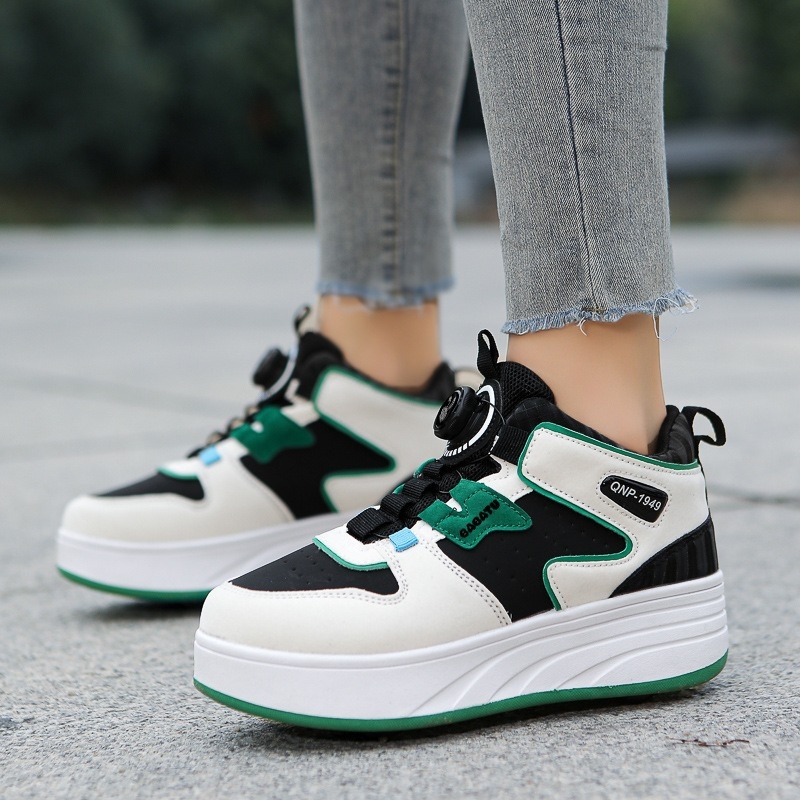 Dječje Heelys tenisice, Unisex, Dvokotačni dizajn, PU kotači