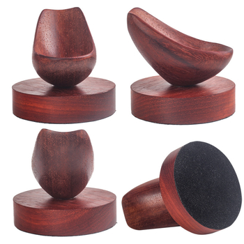 Ebony pipe holder s Rosewood bazom — Drveni stalak za izlaganje lula