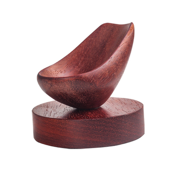 Ebony pipe holder s Rosewood bazom — Drveni stalak za izlaganje lula