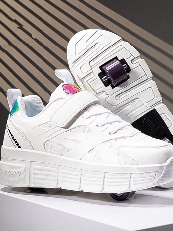 Wanfeng unisex rolerske cipe s dvostrukim kotačićima od PU