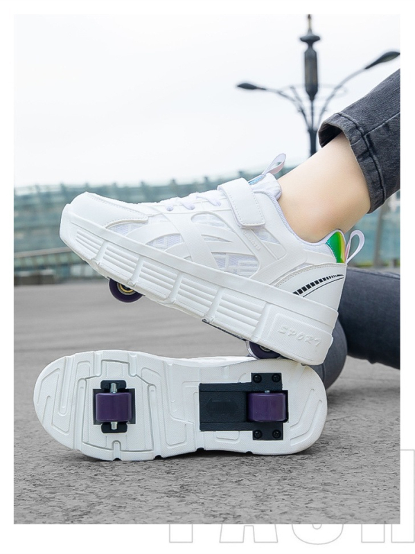 Wanfeng unisex rolerske cipe s dvostrukim kotačićima od PU