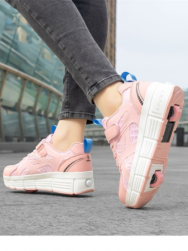 Wanfeng unisex rolerske cipe s dvostrukim kotačićima od PU