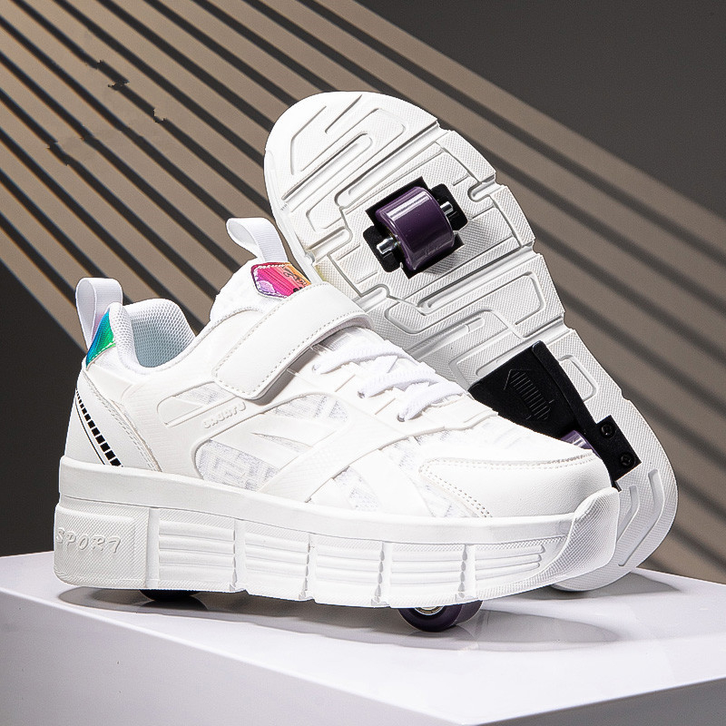 Wanfeng unisex rolerske cipe s dvostrukim kotačićima od PU