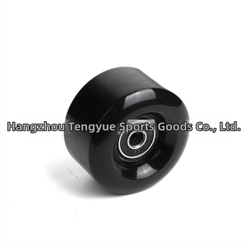 Kolesá na kolčule s ložiskami, PU materiál, tvrdosť 80A, univerzálne použitie