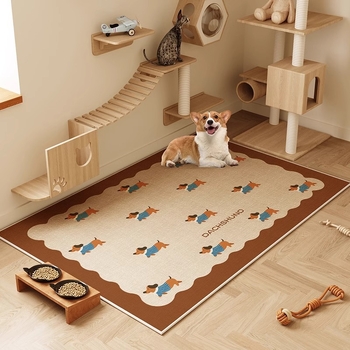 Állat‑padlómat – anti-karcoló dizájn, szálmentes, alkalmas kutyák számára (Anyag: Egyéb; Eredet: Egyéb; Termékkategória: Ice pad; Alkalmazható: Kutyák)