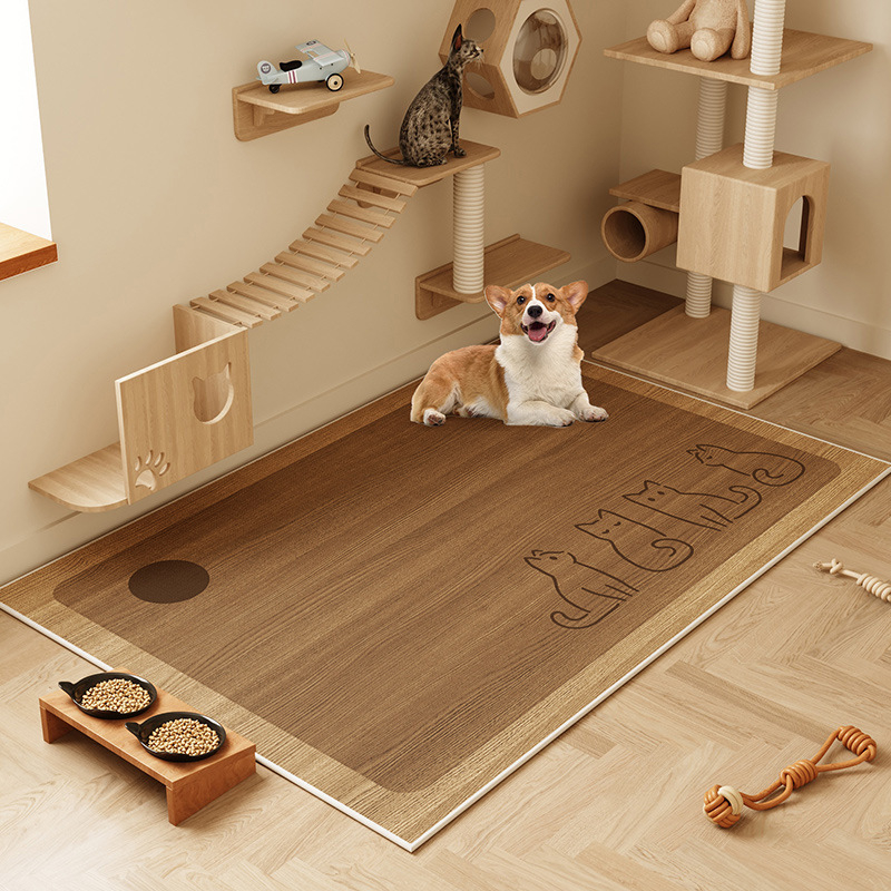 Állat‑padlómat – anti-karcoló dizájn, szálmentes, alkalmas kutyák számára (Anyag: Egyéb; Eredet: Egyéb; Termékkategória: Ice pad; Alkalmazható: Kutyák)