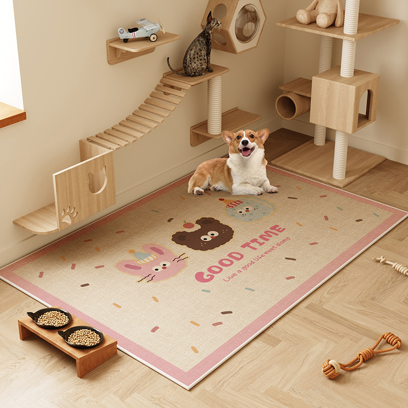 Állat‑padlómat – anti-karcoló dizájn, szálmentes, alkalmas kutyák számára (Anyag: Egyéb; Eredet: Egyéb; Termékkategória: Ice pad; Alkalmazható: Kutyák)