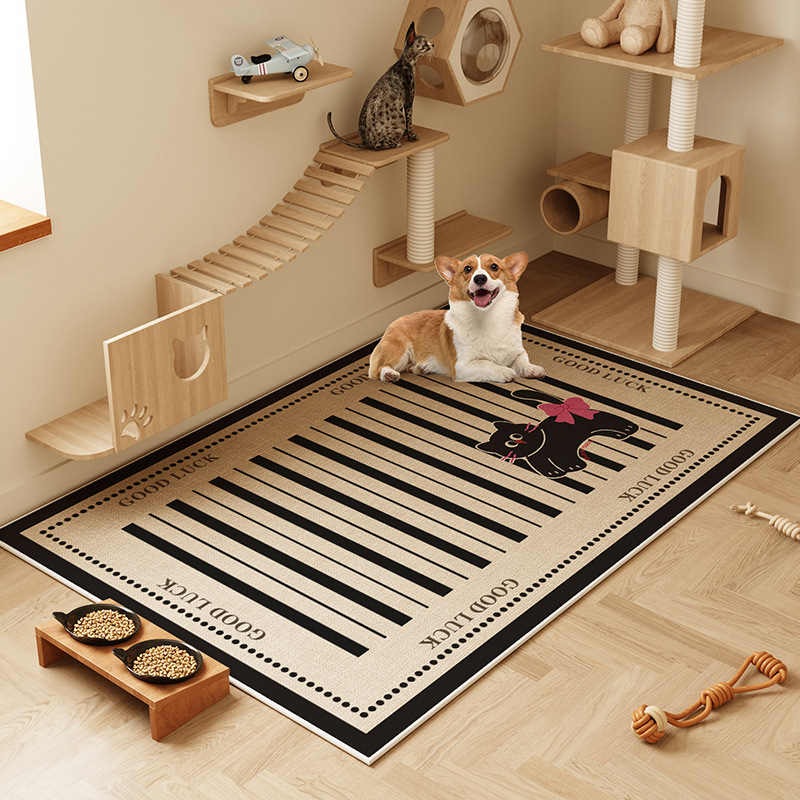 Állat‑padlómat – anti-karcoló dizájn, szálmentes, alkalmas kutyák számára (Anyag: Egyéb; Eredet: Egyéb; Termékkategória: Ice pad; Alkalmazható: Kutyák)