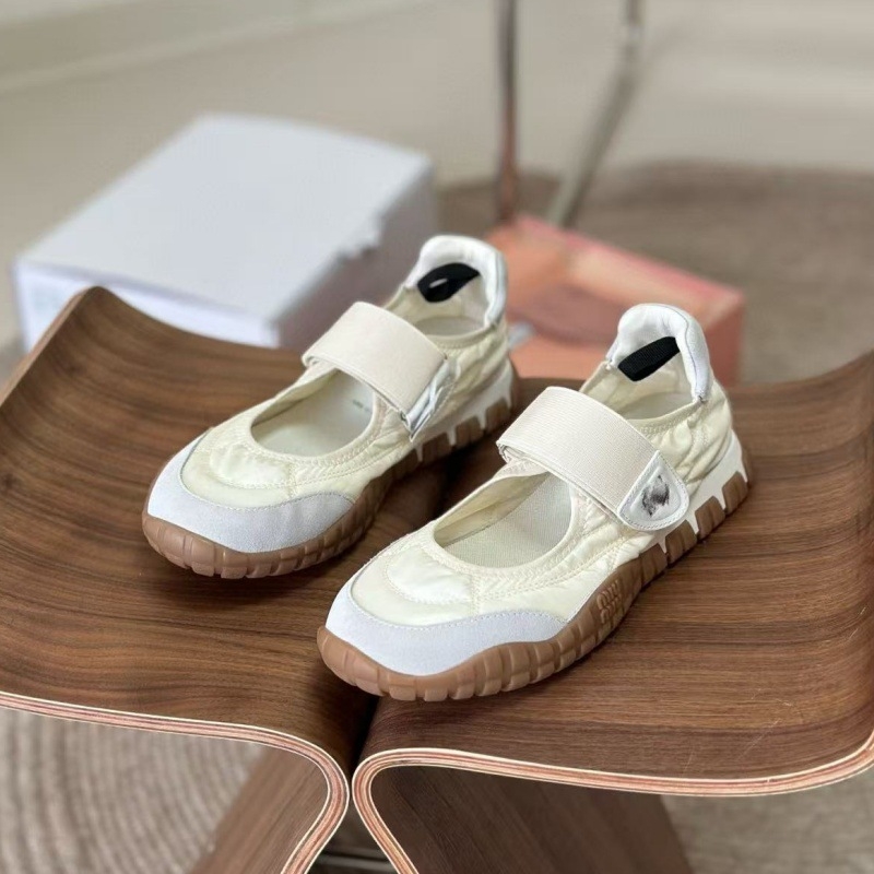 Pantofi femei Mary Jane cu Velcro, din piele naturală, vârf rotund, toc 3–5 cm, talpă din cauciuc